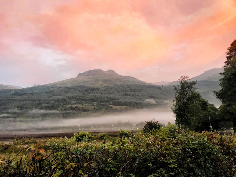 orning Scottish Highlands