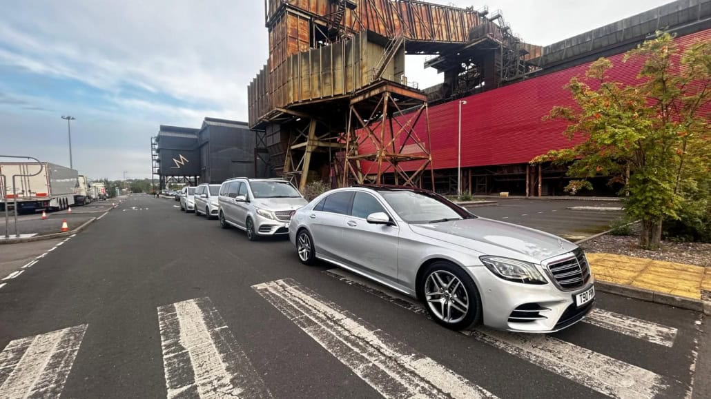 CARS4CAST cars on set!